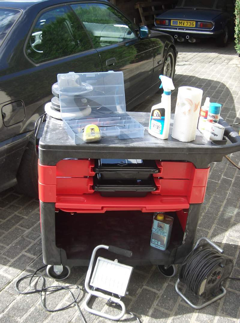 Dark Slate Gray Rubbermaid Trade Cart