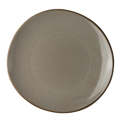 Dim Gray Robert Gordon Potters Collection Pier Organic Plates 235mm (Pack of 24)