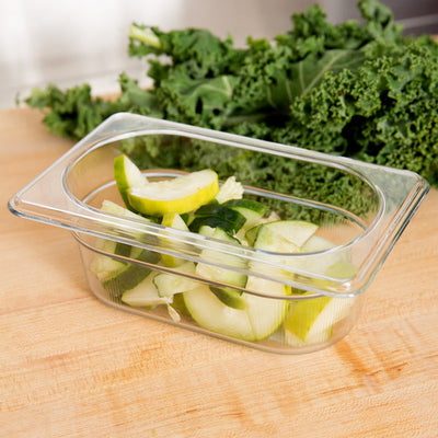 Tan Rubbermaid Gastronorm Food Pan 1/9 65 mm