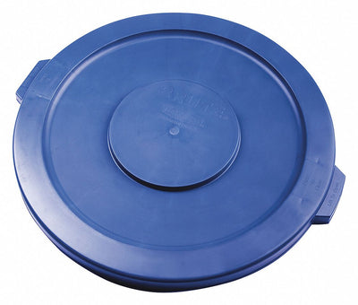 Steel Blue Rubbermaid Snap-On Lid Fits 121.1 L Container - Blue