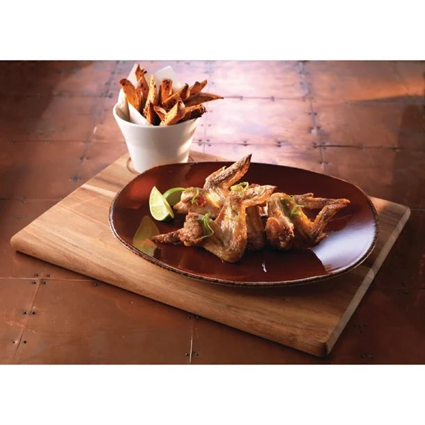 Saddle Brown Steelite Terramesa Mocha Spice Plates 202mm (Pack of 24)