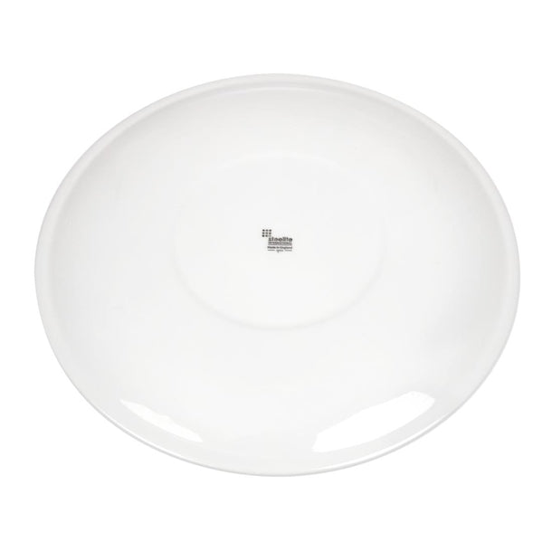 White Smoke Steelite Simplicity White Pizza Plates 315mm (Pack of 6)