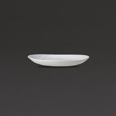 Dark Slate Gray Steelite Scape White Melamine Plates 230mm (Pack of 6)