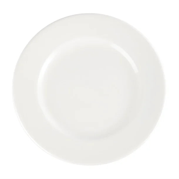 White Smoke Churchill Whiteware Classic Plates 230mm (Pack of 24)