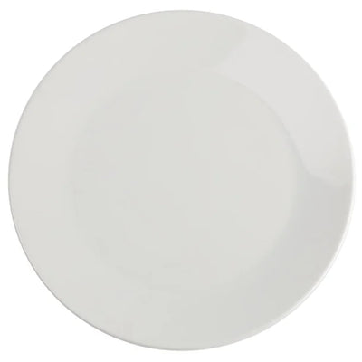 Light Gray Royal Porcelain Classic White Coupe Plates 240mm (Pack of 12)