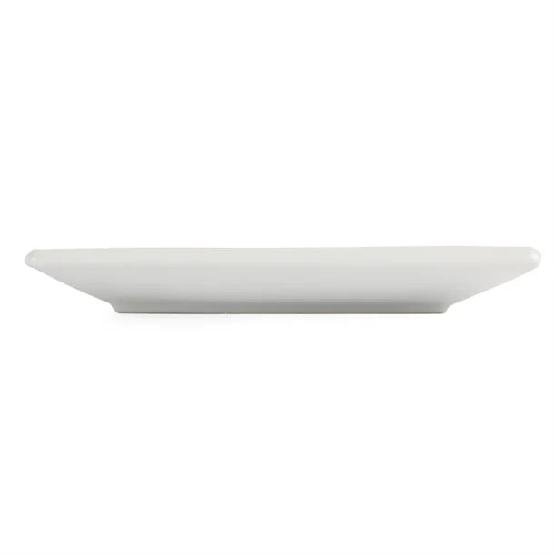 Light Gray Olympia Whiteware Square Plates 180mm (Pack of 12)
