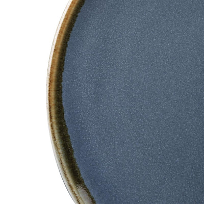 Dim Gray Olympia Kiln Ocean Round Coupe Plates 178mm (Pack of 6)