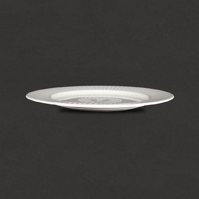 Dark Slate Gray Steelite Willow Gourmet Plate 185mm (Pack of 12)