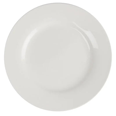 Light Gray Olympia Lumina Wide Rim Round Plates 150mm (Pack of 6)