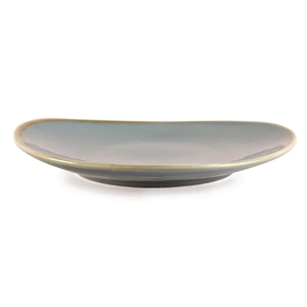 Dark Gray Olympia Kiln Triangular Side Plate Ocean 230mm (Pack of 6)