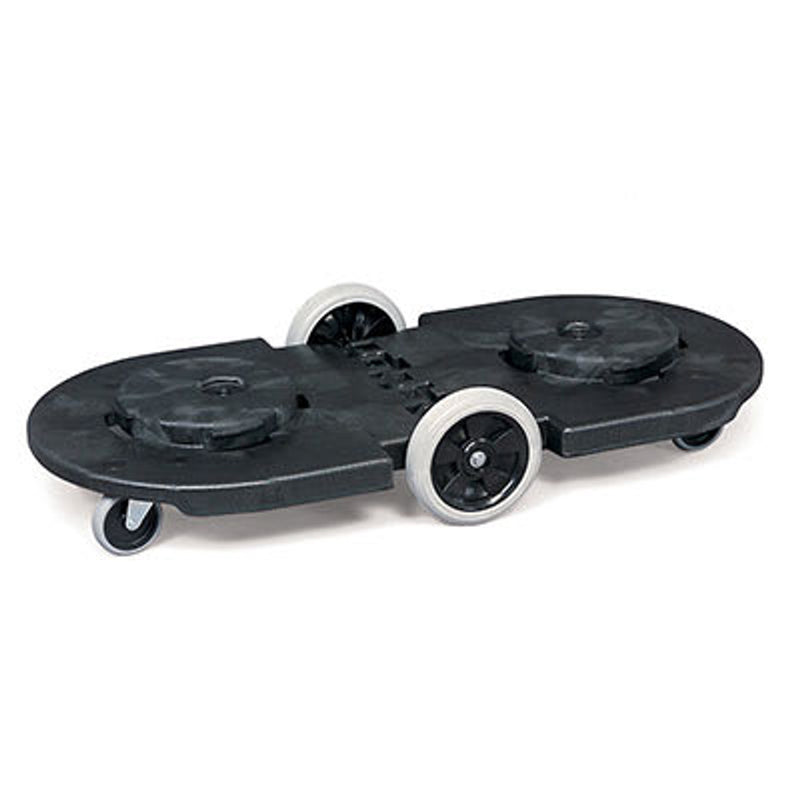 Dark Slate Gray Rubbermaid Tandem Brute Dolly