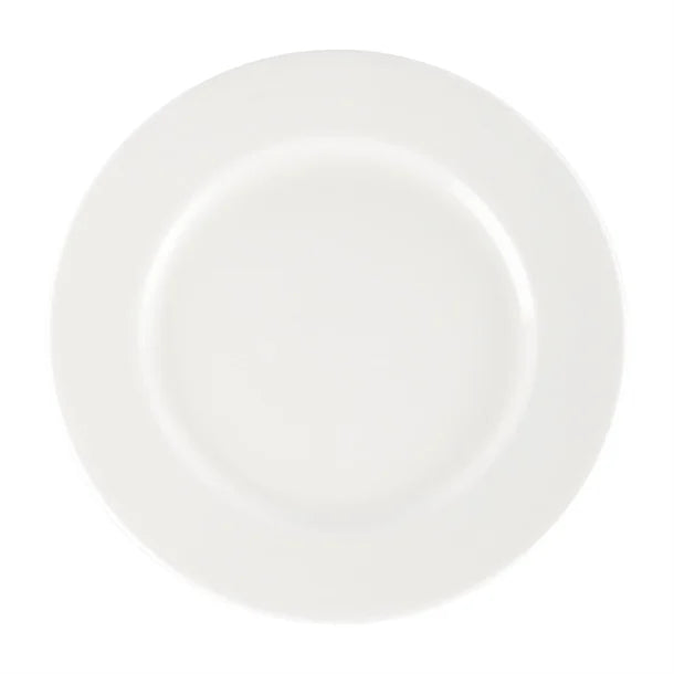 White Smoke Churchill Whiteware Classic Plates 202mm (Pack of 24)