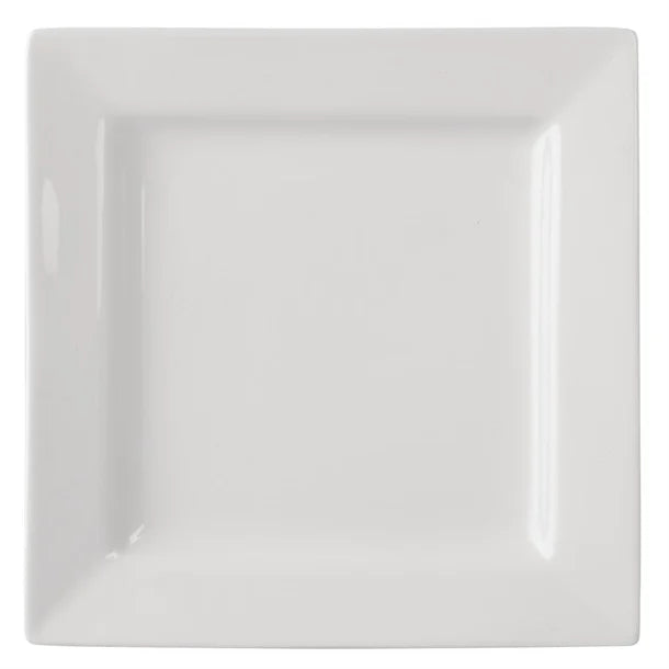 Light Gray Olympia Lumina Square Plates 170mm (Pack of 6)