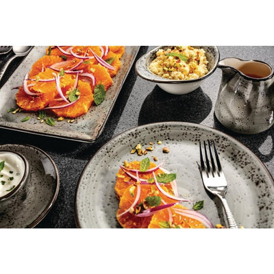 Rosy Brown Steelite Smoke Coupe Plates 255mm (Pack of 12)