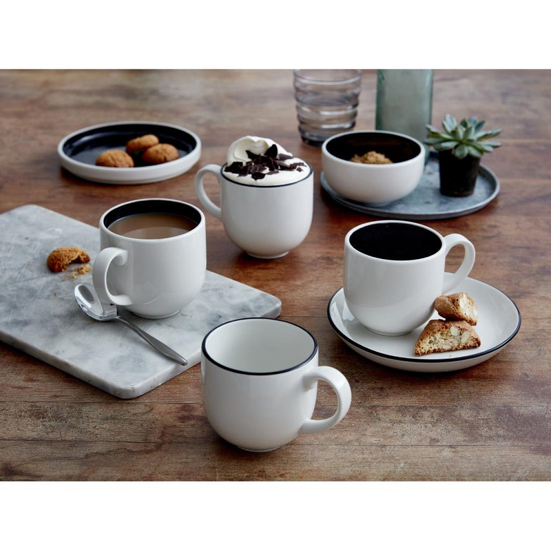 Dim Gray Steelite Asteria Nordic Coupe Plate 165mm(Box 12)(Direct)