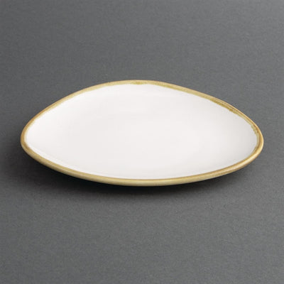 Dim Gray Olympia Kiln Triangular Plate Chalk 165mm (Pack of 6)