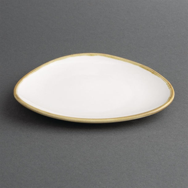 Dim Gray Olympia Kiln Triangular Plate Chalk 165mm (Pack of 6)