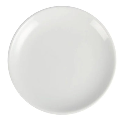 Light Gray Olympia Whiteware Coupe Plates 180mm (Pack of 12)