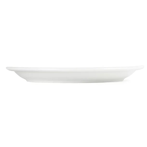 Lavender Olympia Whiteware Narrow Rimmed Plates 230mm (Pack of 12)