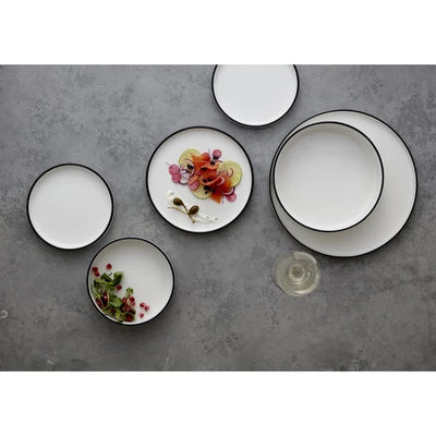 Dim Gray Steelite Asteria Stack Plate 202.5mm (Box 12)(Direct)