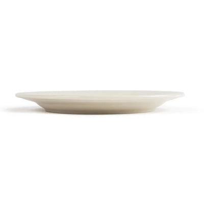 Light Gray Olympia Ivory Wide Rimmed Plates 250mm (Pack of 12)