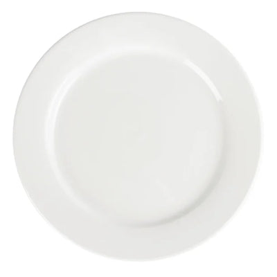 Lavender Olympia Whiteware Wide Rimmed Plates 280mm (Pack of 6)