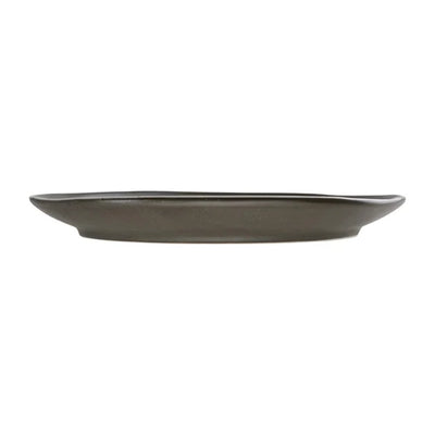 Dark Olive Green Olympia Chia Plates Charcoal 270mm (Pack of 6)
