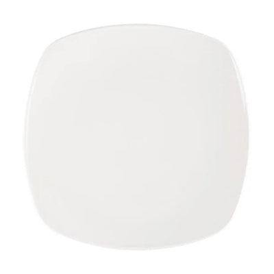 White Smoke Churchill Plain Whiteware X Squared Plates 170mm (Pack of 12)