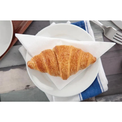 Gray Olympia Whiteware Wide Rimmed Plates 165mm (Pack of 12)