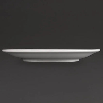 Dark Slate Gray Olympia Athena Narrow Rimmed Plates 205mm (Pack of 12)