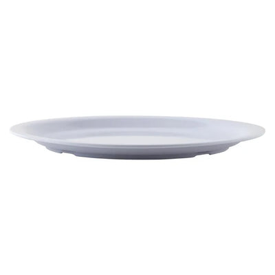 Light Gray Kristallon Melamine Narrow Rimmed Plates 229mm (Pack of 12)