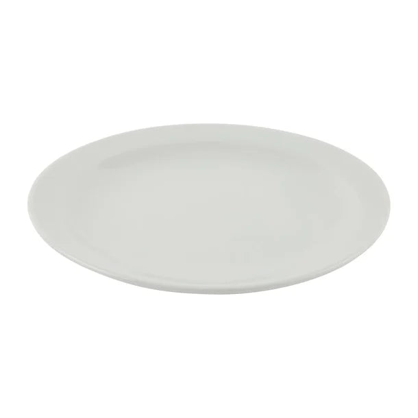 Light Gray Olympia Athena Narrow Rimmed Plates 205mm (Pack of 12)