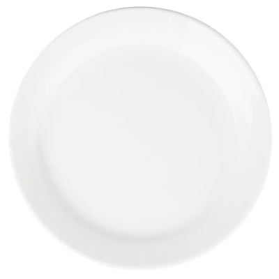 White Smoke Olympia Athena Narrow Rimmed Plates 165mm (Pack of 12)