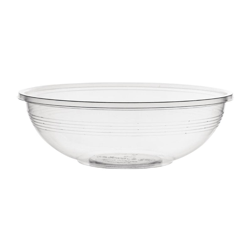 Lavender Vegware 185-Series Compostable Bon Appetit Wide PLA Salad Bowls 24oz (Pack of 300)