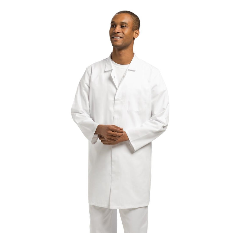 Light Gray Mens Hygiene Coat